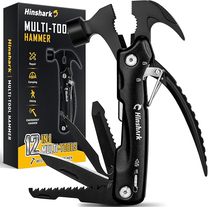 Stocking Stuffers Gifts for Men 12 in 1 Hammer